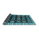 Sideview of Abstract Light Blue Modern Rug, abs4633lblu