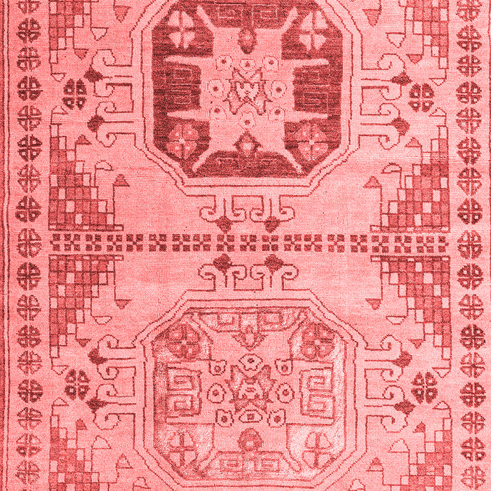 Abstract Red Modern Area Rugs