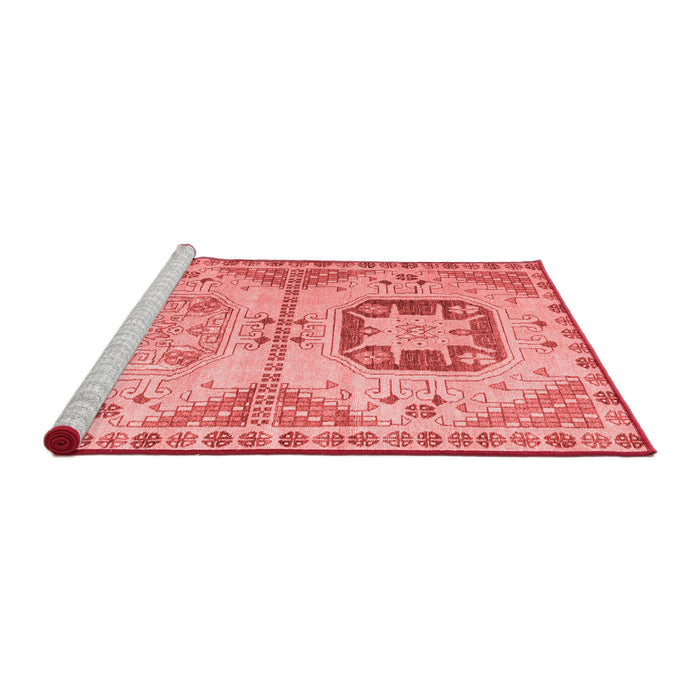 Modern Red Washable Rugs