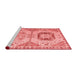 Modern Red Washable Rugs