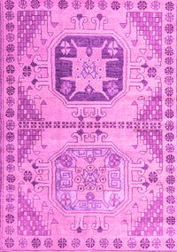 Abstract Pink Modern Rug, abs4634pnk