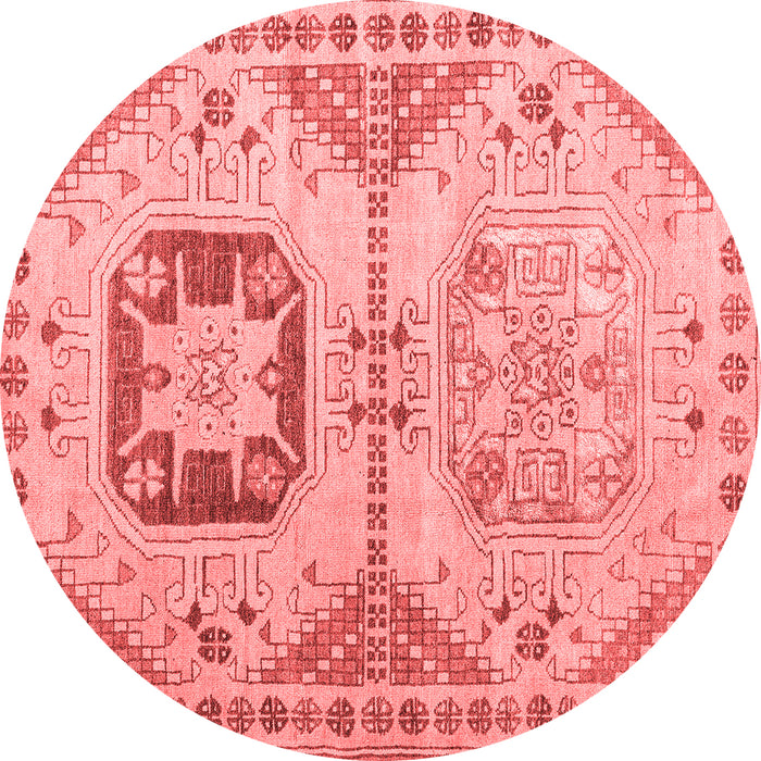 Abstract Red Modern Rug, abs4634red