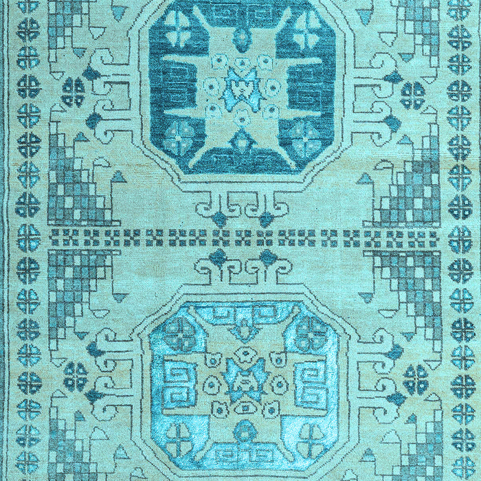 Abstract Light Blue Modern Rug, abs4634lblu