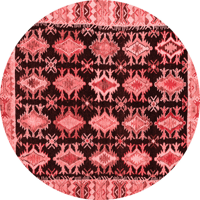 Machine Washable Abstract Red Modern Rug, wshabs4635red