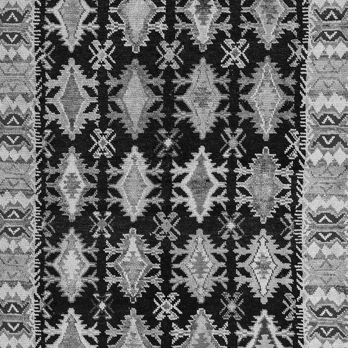 Machine Washable Abstract Gray Modern Rug, wshabs4635gry