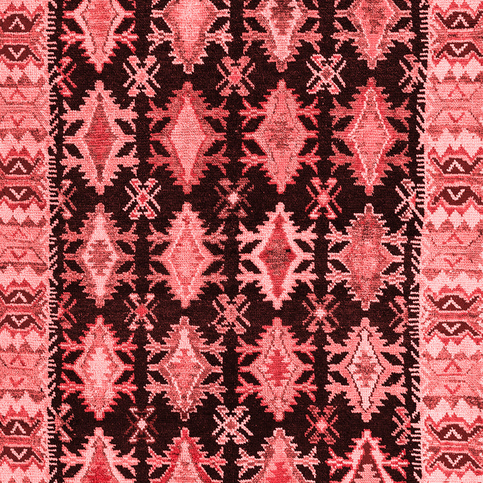Abstract Red Modern Area Rugs