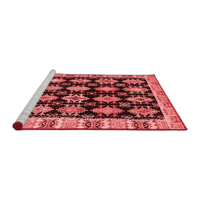 Modern Red Washable Rugs