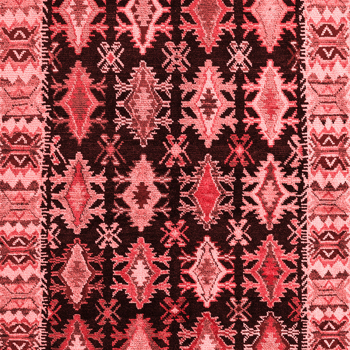 Abstract Red Modern Area Rugs