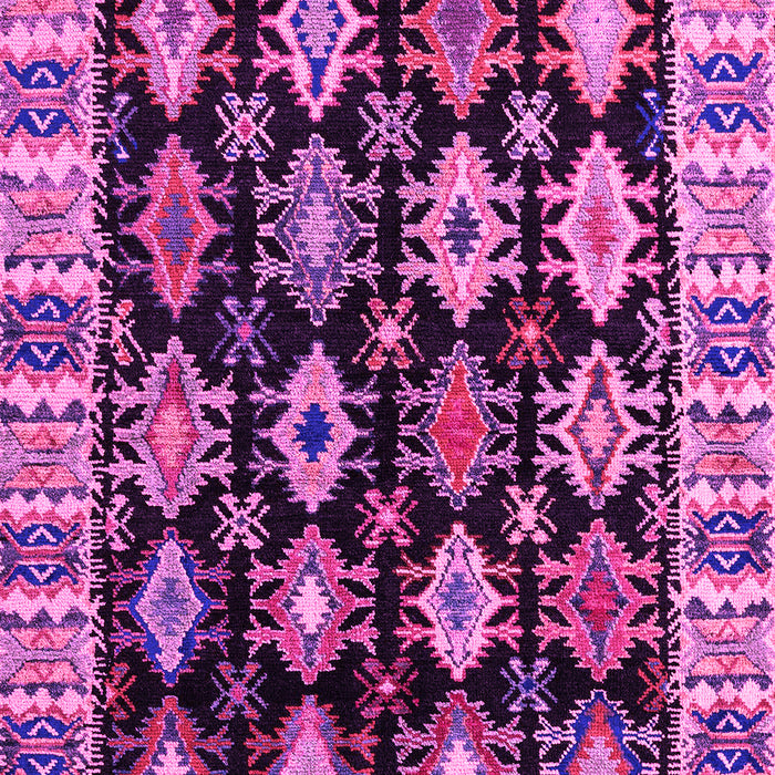 Machine Washable Abstract Pink Modern Rug, wshabs4636pnk