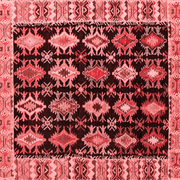 Abstract Red Modern Rug, abs4636red
