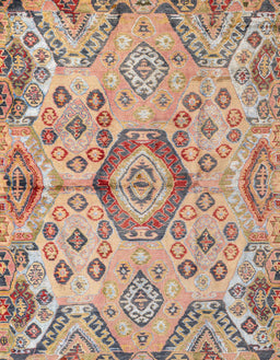 Abstract Brown Modern Rug, abs4637