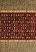 Machine Washable Abstract Brown Modern Rug, wshabs4638brn