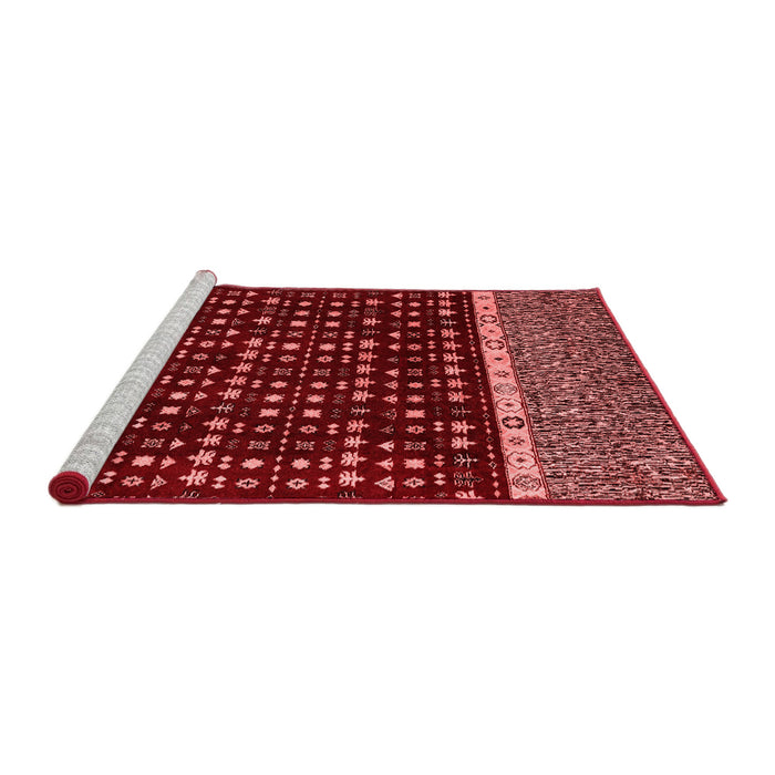 Modern Red Washable Rugs