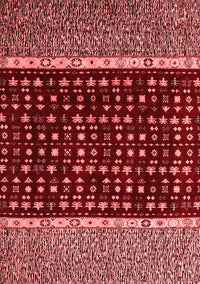 Abstract Red Modern Rug, abs4638red