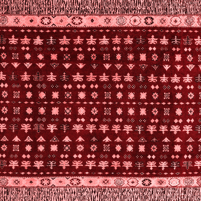 Abstract Red Modern Area Rugs
