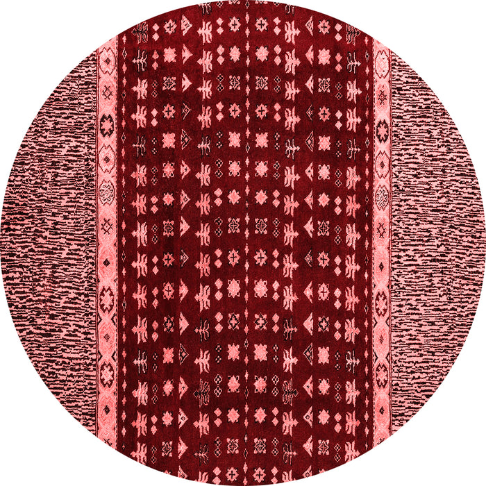 Machine Washable Abstract Red Modern Rug, wshabs4638red