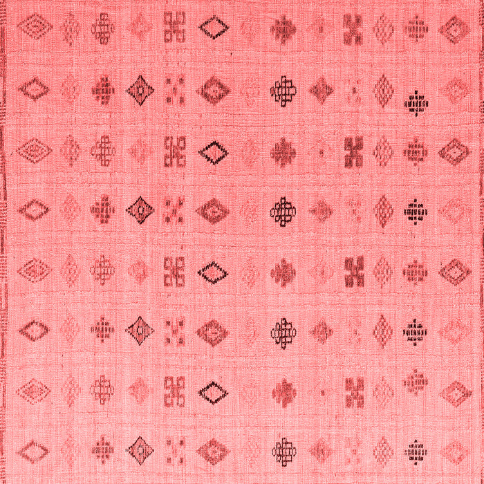 Solid Red Modern Rug, abs4639red