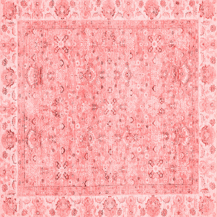 Machine Washable Abstract Red Modern Rug, wshabs463red