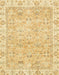 Machine Washable Abstract Yellow Rug, wshabs463