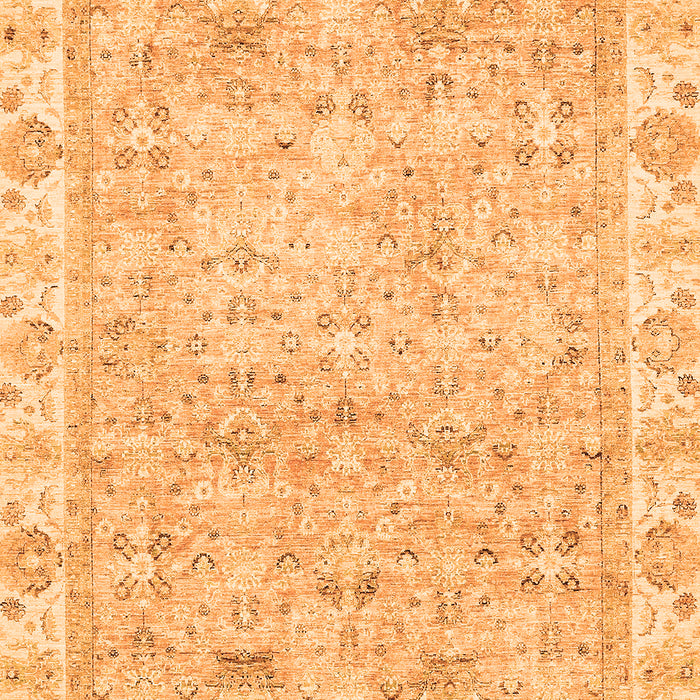 Machine Washable Abstract Orange Modern Area Rugs, wshabs463org