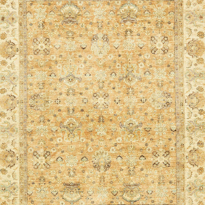 Abstract Yellow Modern Rug, abs463