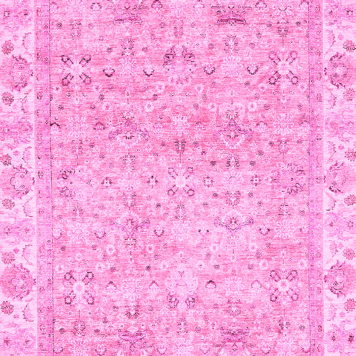 Machine Washable Abstract Pink Modern Rug, wshabs463pnk