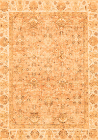 Abstract Orange Modern Rug, abs463org