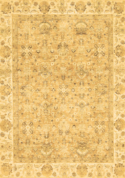 Abstract Brown Modern Rug, abs463brn