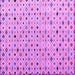 Square Machine Washable Abstract Purple Modern Area Rugs, wshabs4640pur