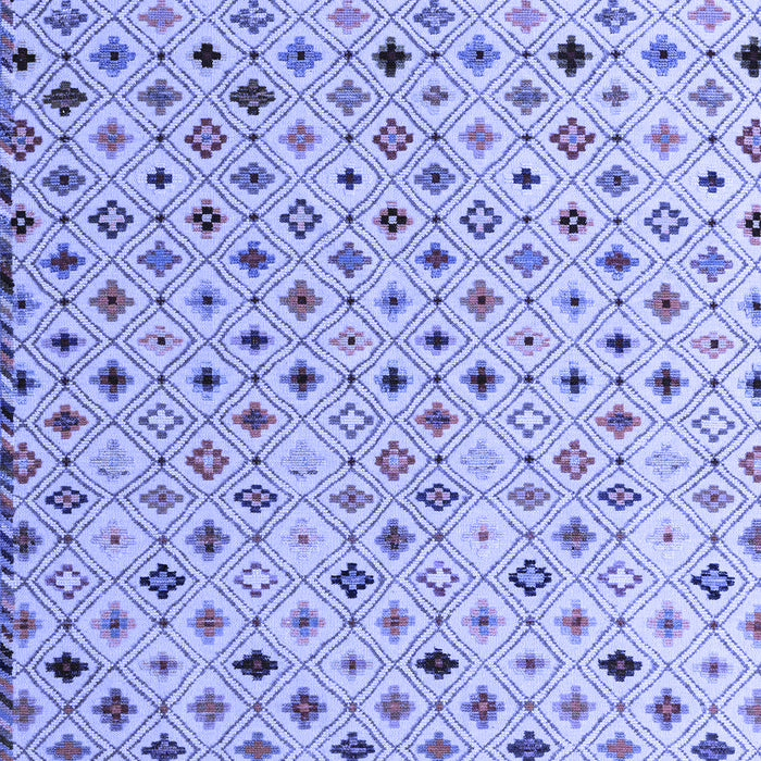 Abstract Blue Modern Rug, abs4640blu