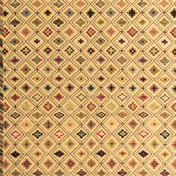 Machine Washable Abstract Brown Modern Rug, wshabs4640brn