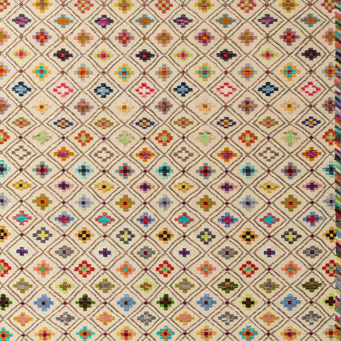 Machine Washable Abstract Gold Brown Rug, wshabs4640