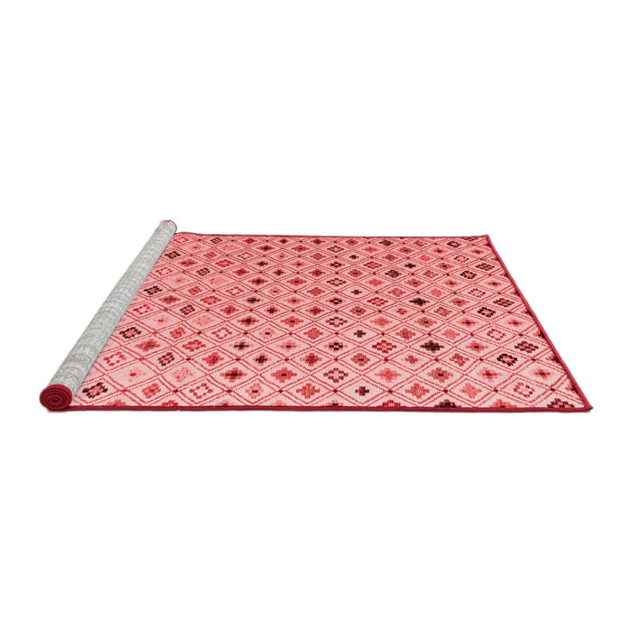 Modern Red Washable Rugs