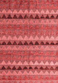 Abstract Red Modern Rug, abs4641red