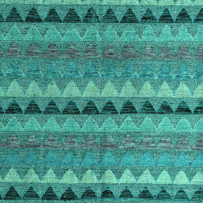 Abstract Turquoise Modern Rug, abs4641turq