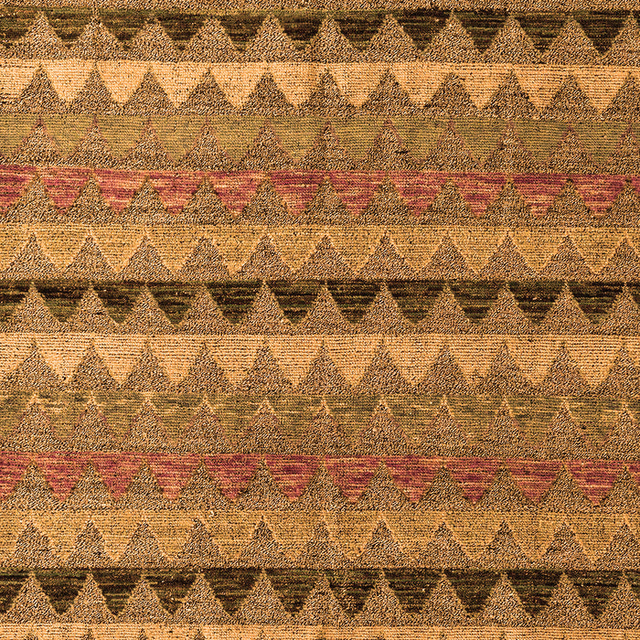 Abstract Orange Modern Rug, abs4641org