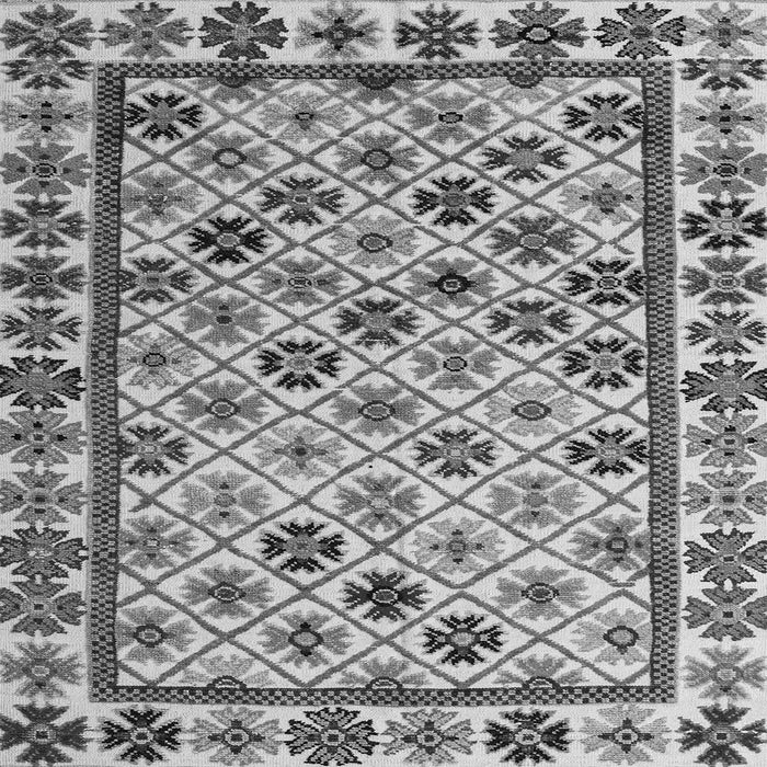 Square Machine Washable Abstract Gray Modern Rug, wshabs4642gry