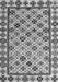 Machine Washable Abstract Gray Modern Rug, wshabs4642gry