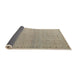 Sideview of Abstract Tan Brown Modern Rug, abs4643