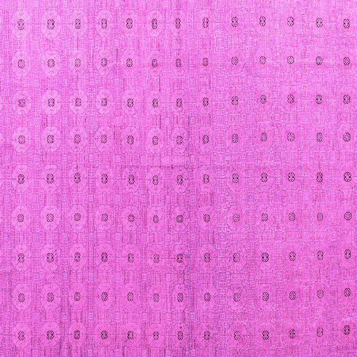 Square Abstract Pink Modern Rug, abs4643pnk
