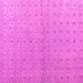 Square Abstract Pink Modern Rug, abs4643pnk