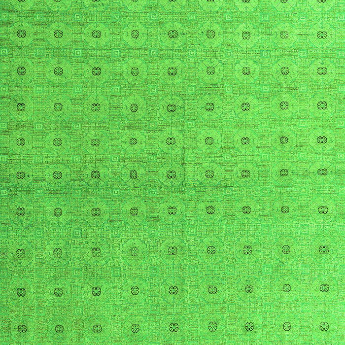 Abstract Green Modern Rug, abs4643grn