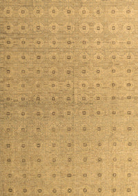 Abstract Brown Modern Rug, abs4643brn