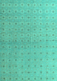 Abstract Turquoise Modern Rug, abs4643turq