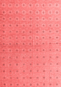 Abstract Red Modern Rug, abs4643red