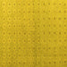 Square Abstract Yellow Modern Rug, abs4643yw