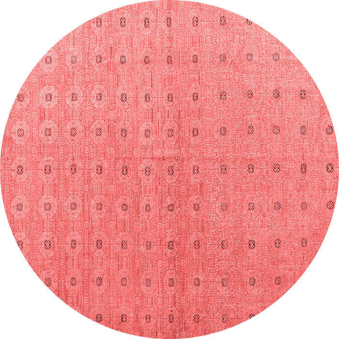 Abstract Red Modern Rug, abs4643red
