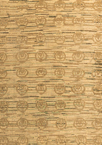 Abstract Brown Modern Rug, abs4644brn