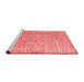 Modern Red Washable Rugs