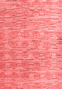 Abstract Red Modern Rug, abs4644red